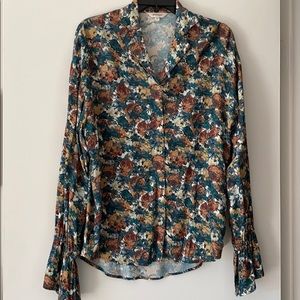 Floral printed blouse